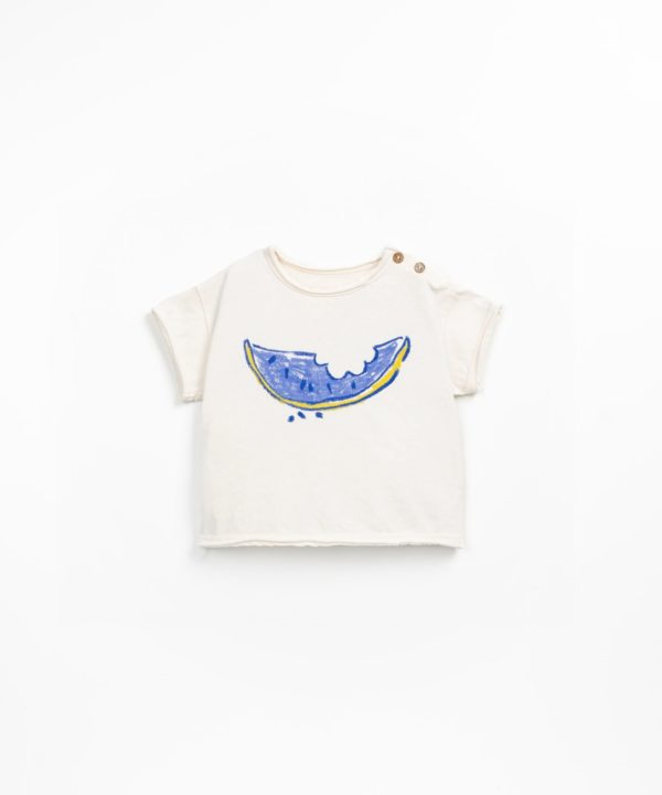 Anti-UV mesh T-shirt