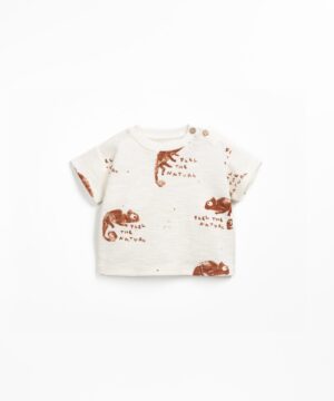 Play Up Printed T-shirt rib "grés"