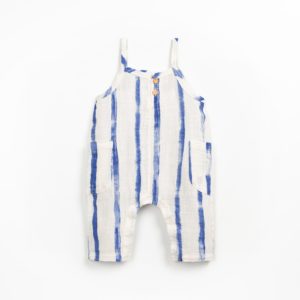 Printed fabric onesie "grés risca telo"