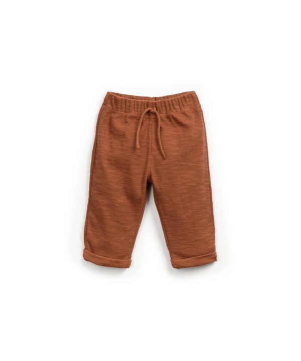 Fluted trousers