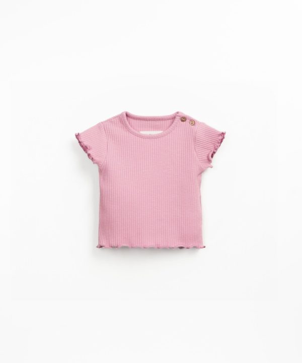 T-shirt rib flame