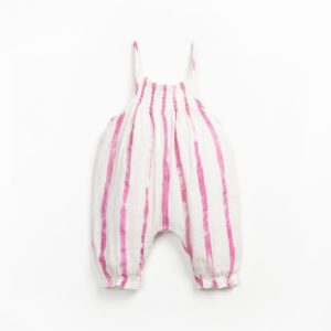 Printed rib onesie