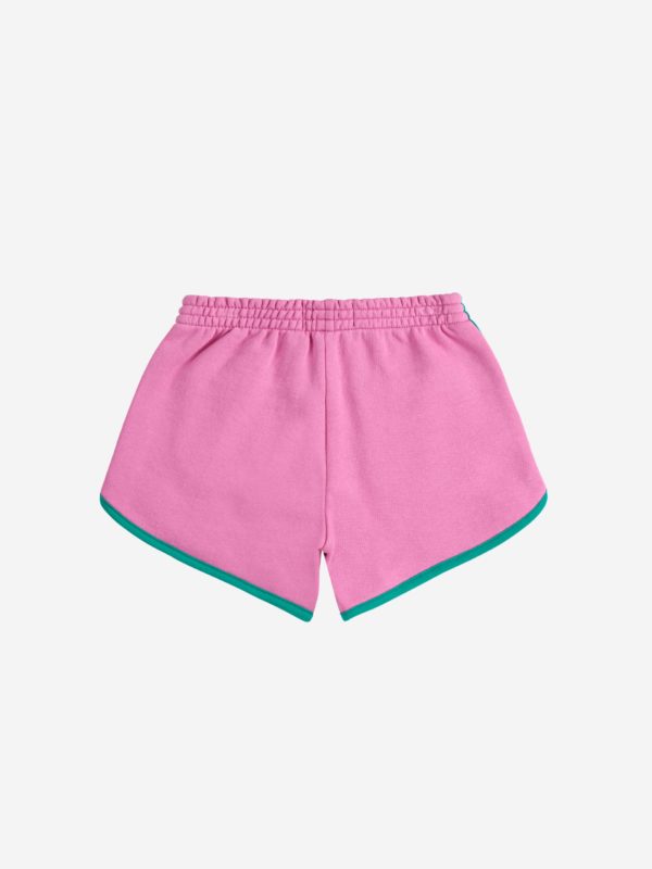 Pink color block shorts - Image 5