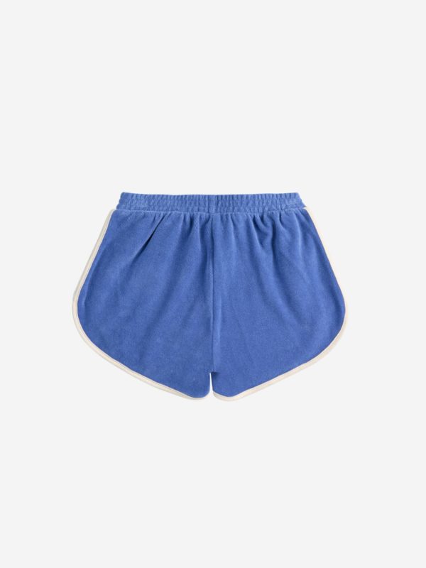 Smiling color block terry cloth shorts - Image 2