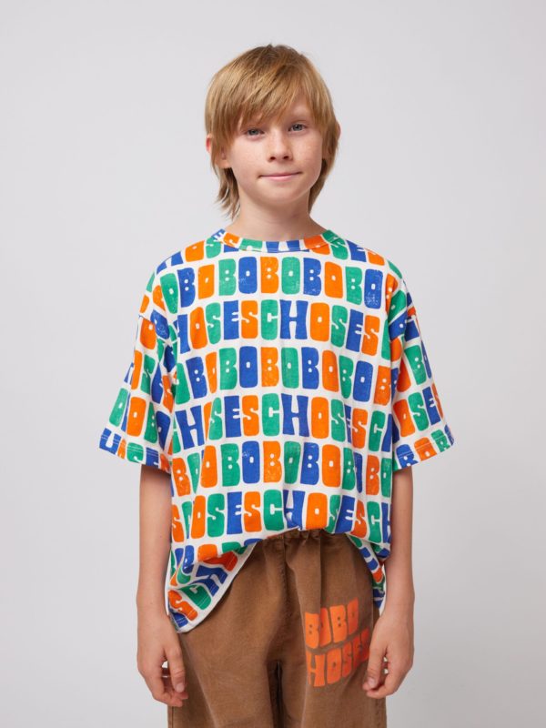 Multicolor Bobo Choses all over T-shirt - Image 3