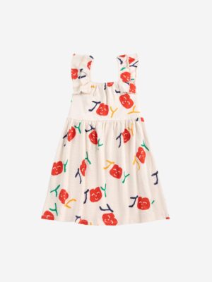 Bobo Choses Smiling all over ruffle dress