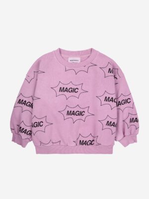 Felpa Bobo Choses con stampa all-over "It's Magic"