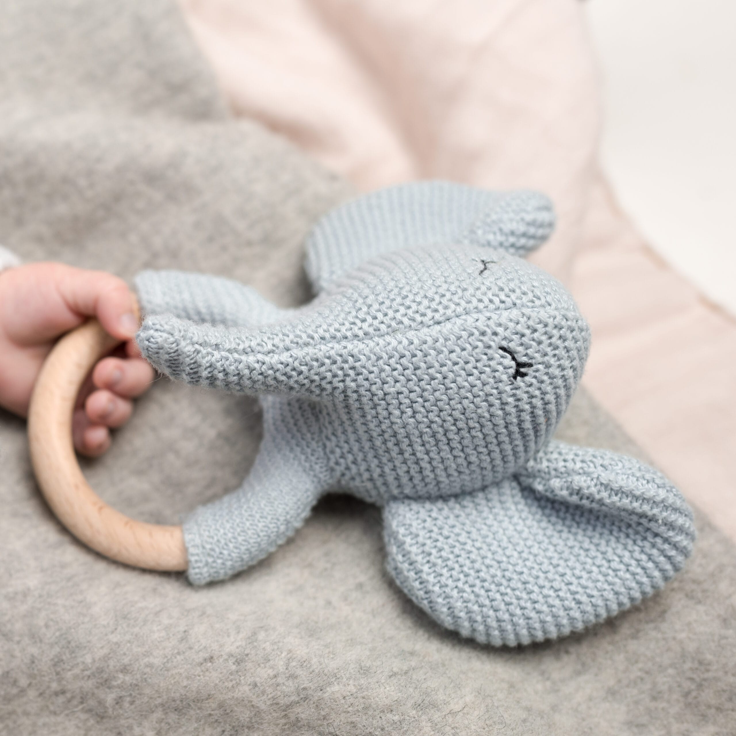 Baby Bello Rattle “Elvy the Elephant” - Image 2