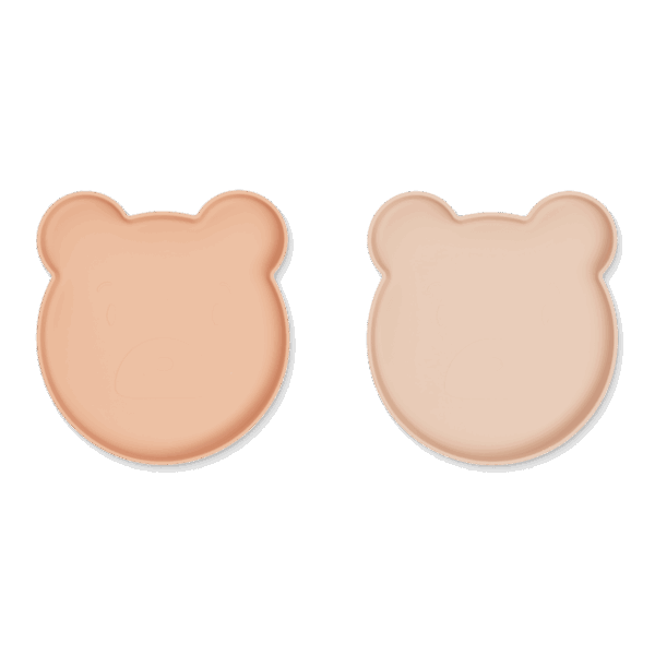 Marty plate 2-pack Mr bear - Image 3