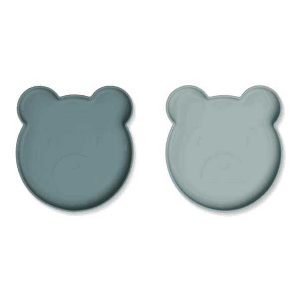 Marty plate 2-pack Mr bear - Image 3