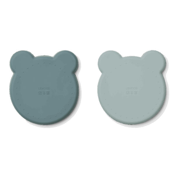 Marty plate 2-pack Mr bear - Image 2
