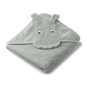 Albert hooded towel Hippo