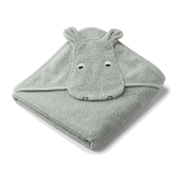Albert hooded towel Hippo