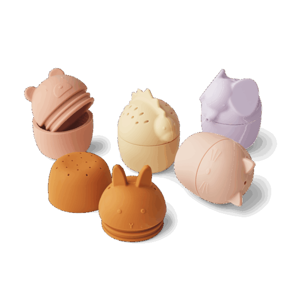 Gaby bath toys 5-pack