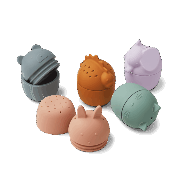 Gaby bath toys 5-pack Multi mix