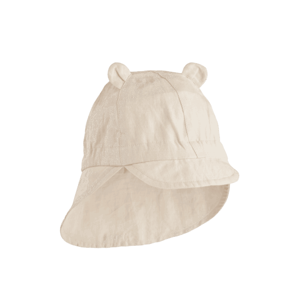 Gorm Linen Sun Hat With Ears