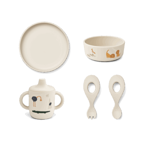 Ryle Printed Tableware Set All together - Image 2