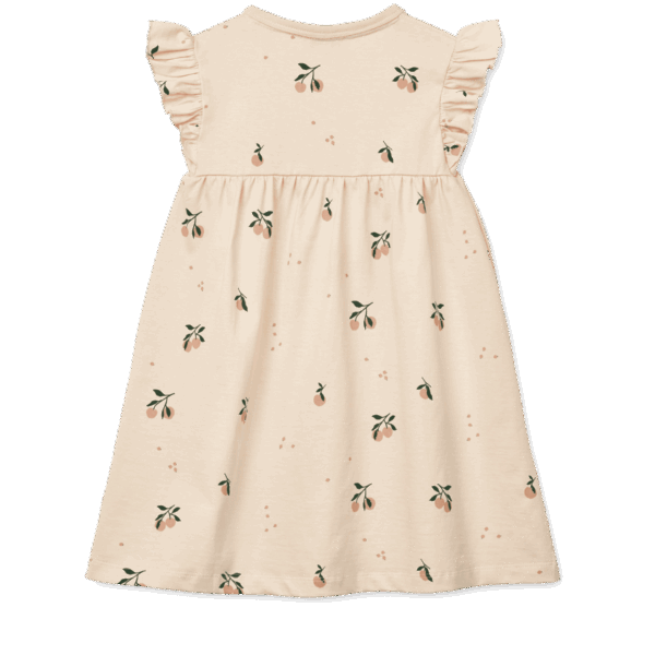 Neveah Printed Dress Peach - Image 2