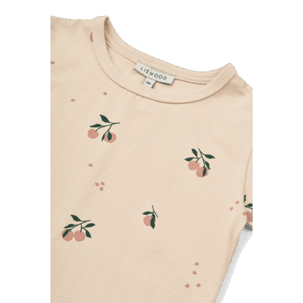 Apia Printed Shortsleeve T-shirt Peach - Image 3