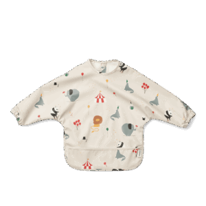 Merle Printed Cape Bib Circus