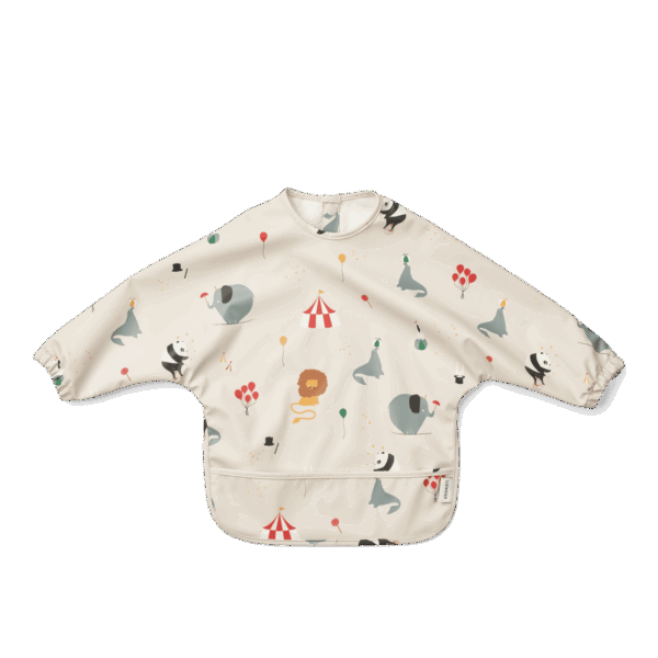 Merle Printed Cape Bib Circus