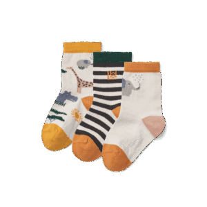 Silas Socks 3-Pack Safari