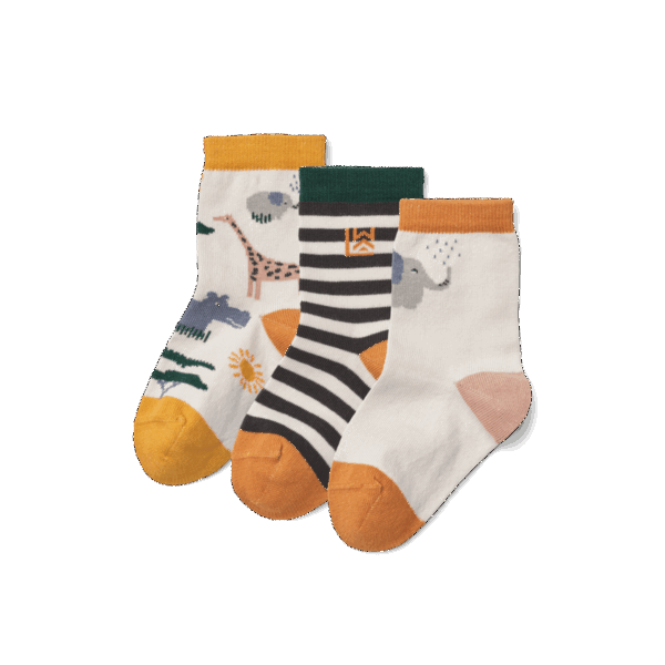 Silas Socks 3-Pack Safari
