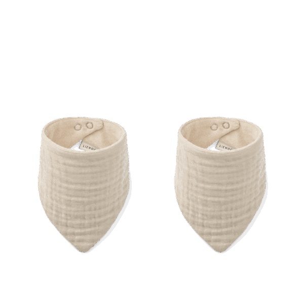 Andrea Bib 2-Pack Sandy