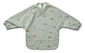 Merle Printed Cape Bib Vehicles