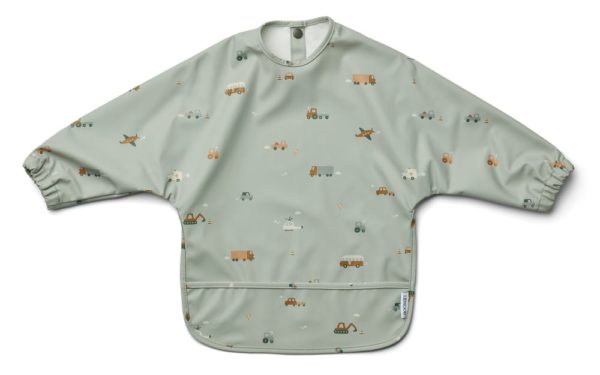 Merle Printed Cape Bib Vehicles