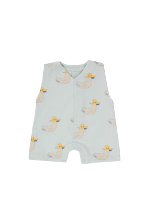 Tuta Tinycottons Ducks verde menta chiaro