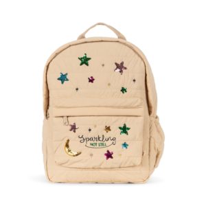 Juno Quilted Sequin Backpack Midi