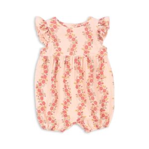 Coco frill romper gots floria pink