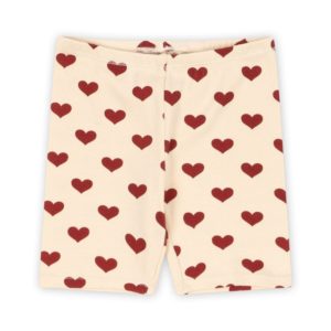 Classic short legging gots amour rouge