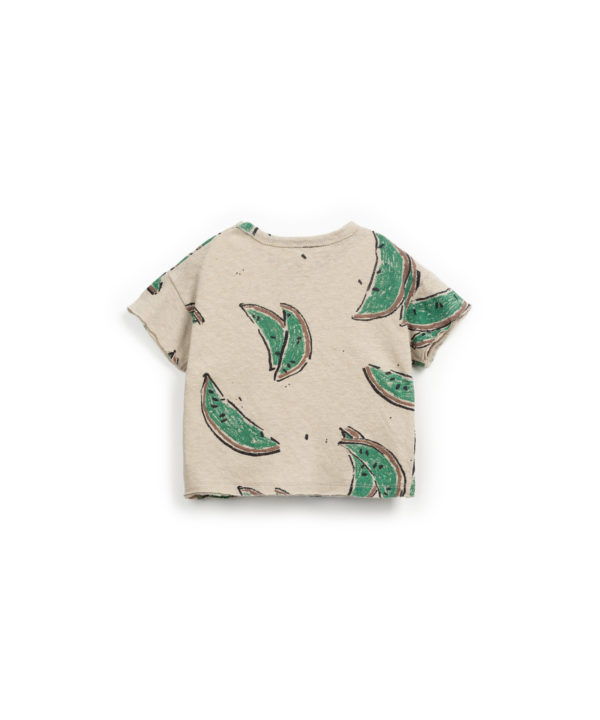 T-shirt organic cotton and linen - Image 2