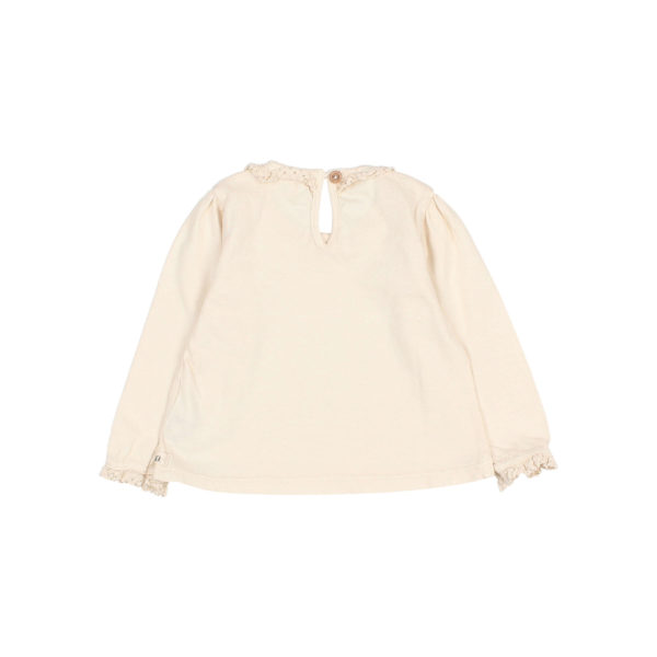 Lace T-Shirt Ivory - Image 2