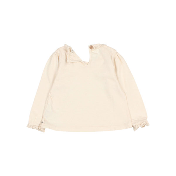 Lace T-Shirt Ivory - Image 3
