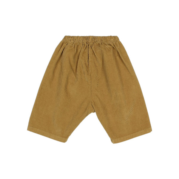 Soft Velour Pants Ocre - Image 2