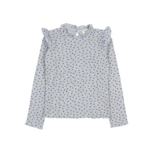 Fall Rib T-Shirt Soft Blue