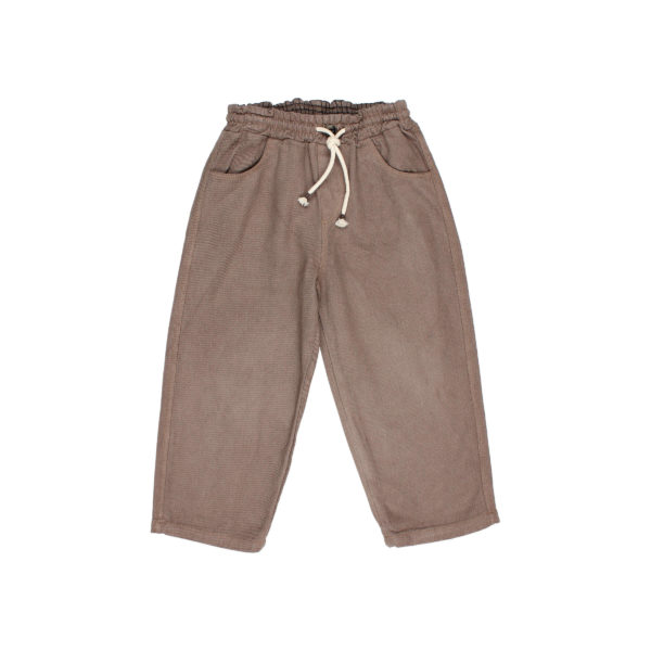 Twill Pants Taupe