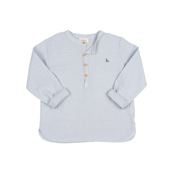Kurta Shirt Soft Blue - Image 3