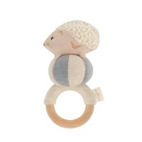 Henny the Hedgehog - Sky Blue Circus Ball - Rattle