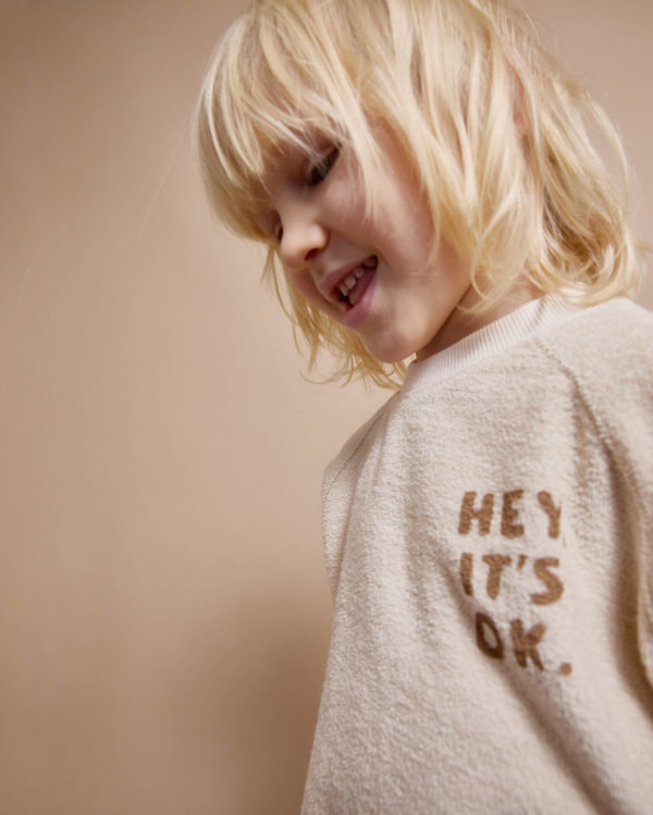 Terry Sweatshirt Ivory - Image 3
