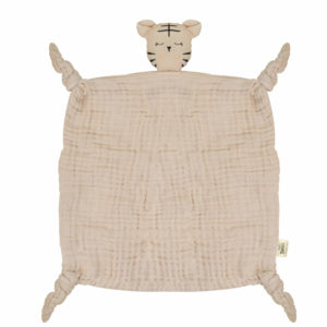 Toby the Tiger - Cuddle cloth - Toasted Almond