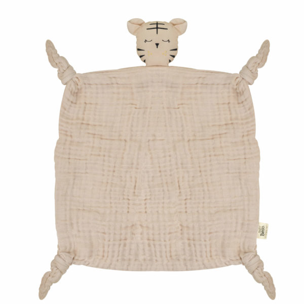Toby the Tiger - Cuddle cloth - Toasted Almond