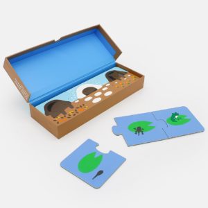 Kanae Sato La mia prima storia puzzle - Animali