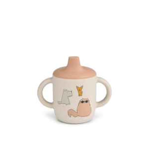 Neil Sippy Cup Cats and Dogs / Sandy