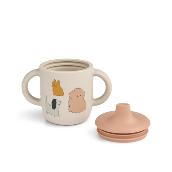 Neil Sippy Cup Cats and Dogs / Sandy - Image 2
