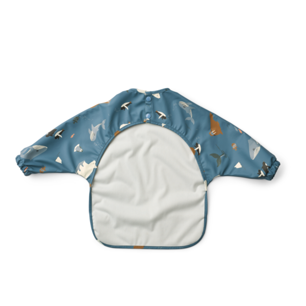 Merle Printed Cape Bib Arctic Sea / Ocean view - Image 2
