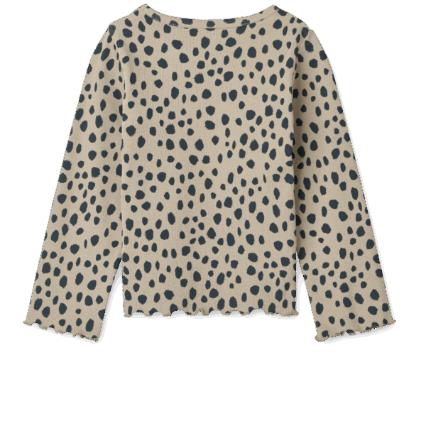 Nieve Printed Longsleeve Rib T-shirt - Image 2
